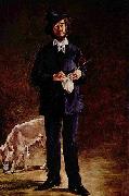 Edouard Manet Portrat des Gilbert-Marcellin Desboutin Spain oil painting artist